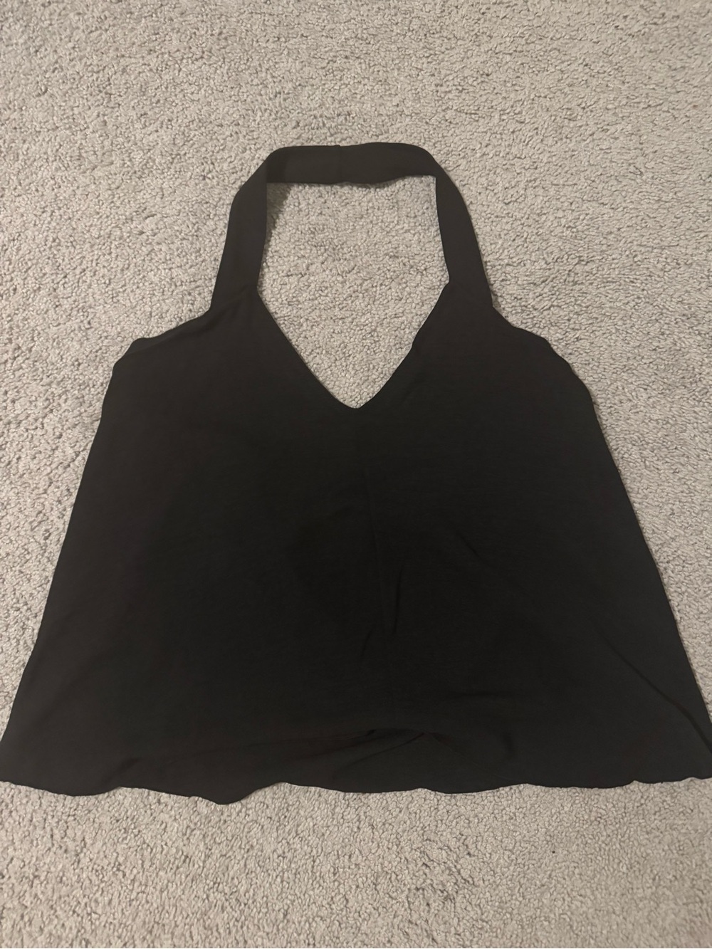 Express Black Halter V-Neck Camisole